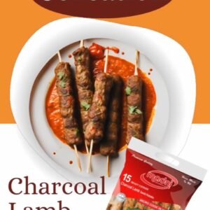 Madni Charcoal Lamb Seekh Kebab (15 Pcs)