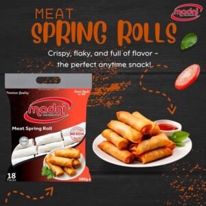 Madni Meat Spring Rolls (18 Pcs)