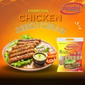 Madni Chicken Seekh Kebab (10 Pcs)